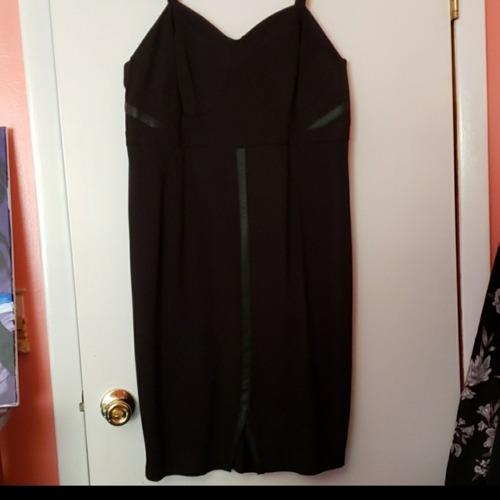 Torrid black bodycon dress